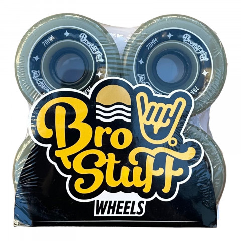 Колеса для скейтборда Bro Stuff 78A - Pro Grey 70мм