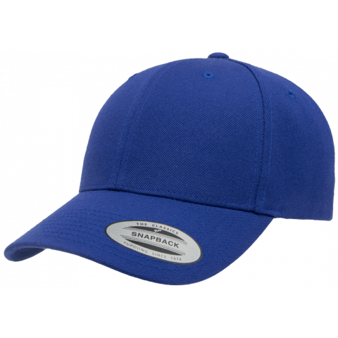 Кепка FlexFit 6789M - Curved Visor Snapback Royal