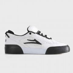 Кеды Lakai Payload White Leather Black 7.5us