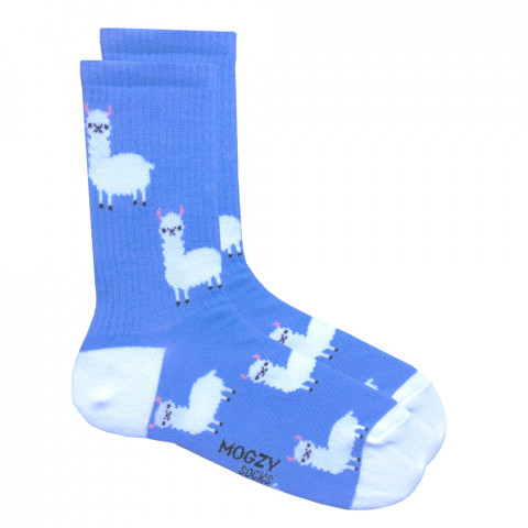 Носки Mogzy Альпаки голубые 41-45